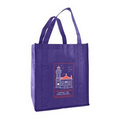 Non Woven Polypropylene Grocery Tote Bag (13"x10"x15"x10")